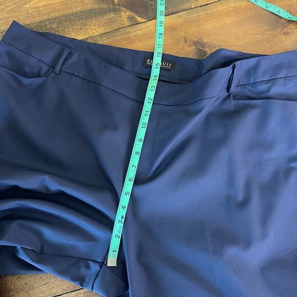 Eloquii Navy Blue Straight Leg Trouser Pants Office Career Wear Women's 26 R NEW - Picture 10 of 11